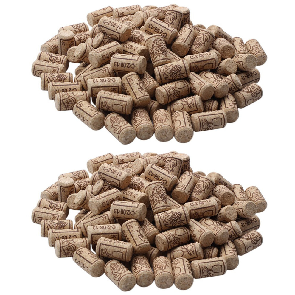 200Pcs Wine Cork Reusable Functional Portable Seal Semoic