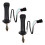 2X 3 Buttons Excavator Joystick Assy Handle Gears 1