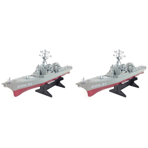 2X Guided Missile Ship Model Static Toys with Disp 1