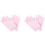 4X Moisturizing Gloves Gel Lining Cotton Glove wit 1