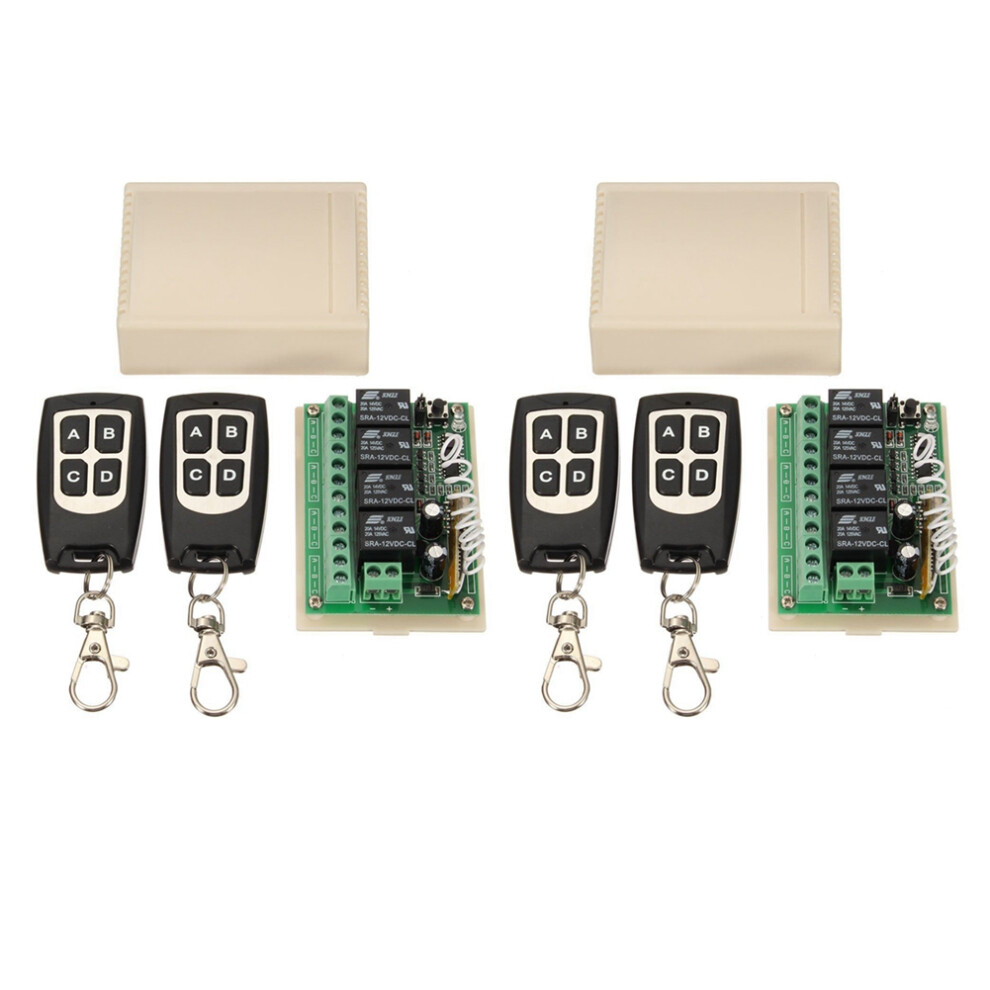 12V 4Ch Channel 433Mhz Wireless Remote Control Swi 4851335344316