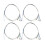 16Pcs Violin Strings E-A-D-G Steel+ Wire Musical I 1