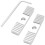 3Pcs 5Mx6mm Timing Belt +12Pcs 20 Tooth 5mm Inner 9