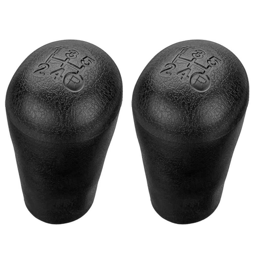 2X 5 Speed Manual Car Gear Shift Knob Shifter Leve 4851335364482