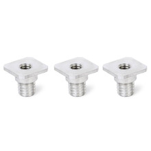 3X 1/4 Inch to 3/8 Female Male Convert Screw Adapt