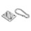 16 Sets of Suspended Ceiling Wall Mount U-Shaped H 7