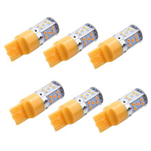 6X T20 7440 W21W Led Bulb 3030 35Smd Canbus Lamp f