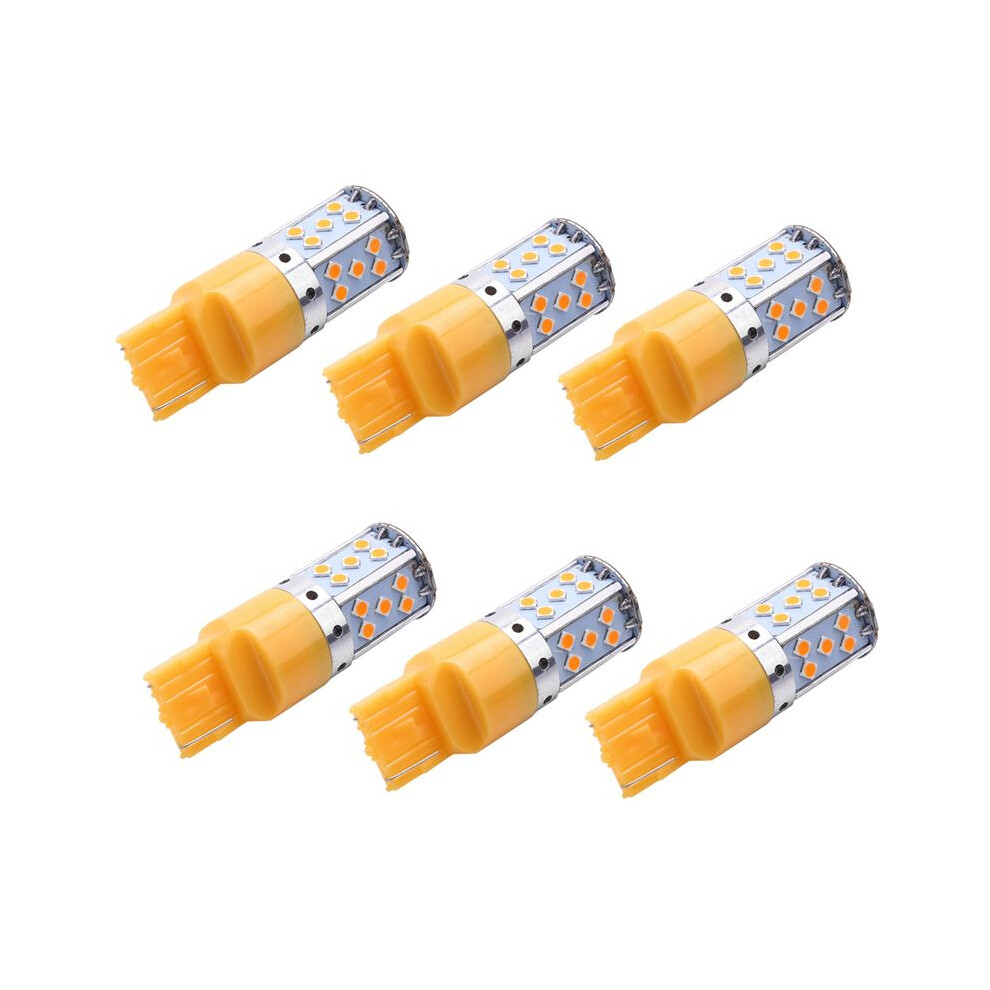 6X T20 7440 W21w Led Bulb 3030 35Smd Canbus Lamp F 4851335362594
