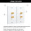 4 Pack Single Gang 1.0 Speaker Wire Wall Plate (Ba 7