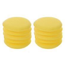 10 x Yellow Car Wax Polish Applicator Pad Large 5I
