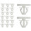 20X Wheel Arch Trim Clips Plastic Front Rear for T 2
