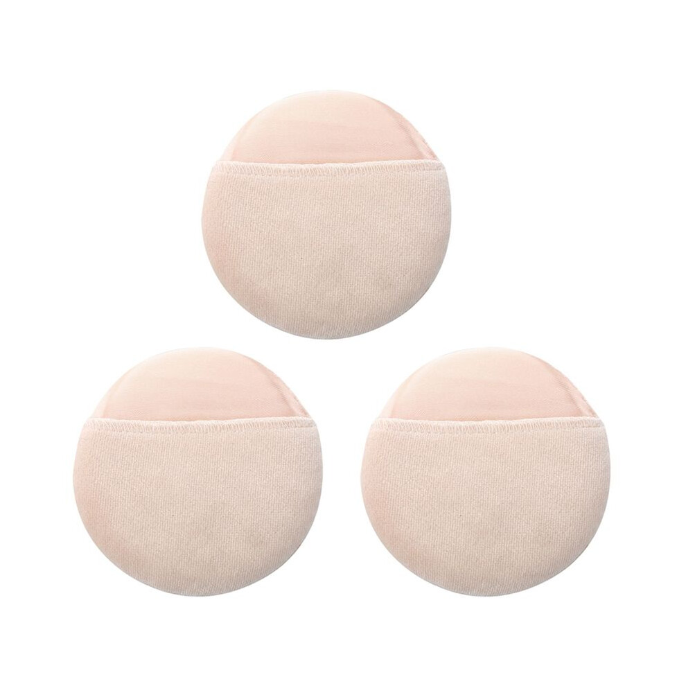 3X Women Cosmetic Round Face Makeup Po Beige/White Semoic