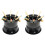 2X Chocolate Fondue Maker Set Multifunction Carbon 2