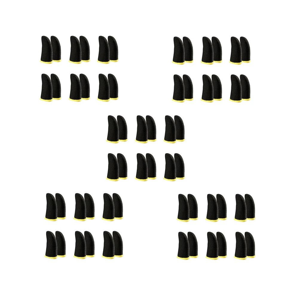 18-Pin Carbon Fiber Finger Sleeves For Mobile Game 4851335370803
