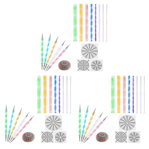 48 Pcs Mandala Dotting Tools for Painting Rocks St