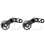 2X Folding Bike Chain Tensioner Bicycle Guide Whee 2