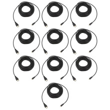 10Pcs 10M Male to Micro HD Video Conversion Line