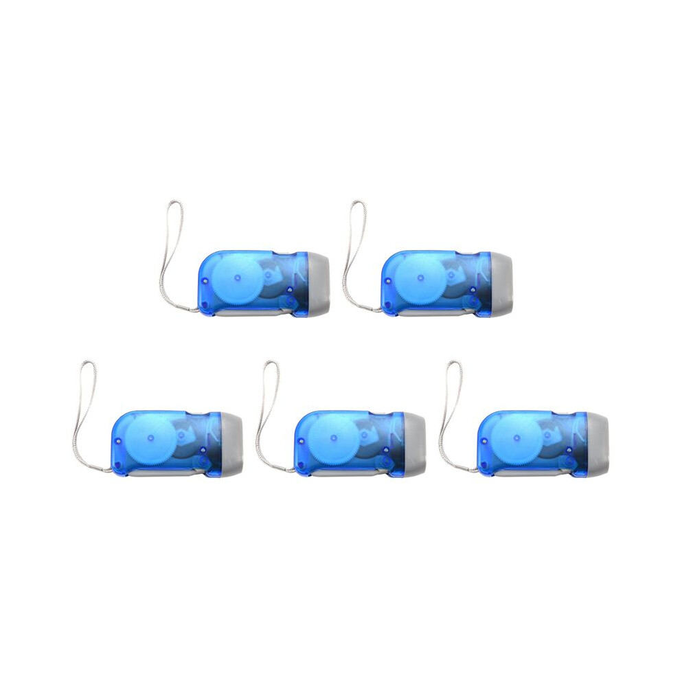 5X Hand- Led Flashlight Lantern Dynamo Mini Emerge 4851335362297