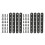 8 PCS Flat Straight Bracket Stainless Steel Mendin 1