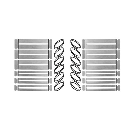 2 set Guitar Fingerboard Guards Stainless Steel Lu
