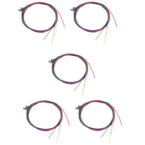 30Pcs Acoustic Guitar String Replacement Steel for 1