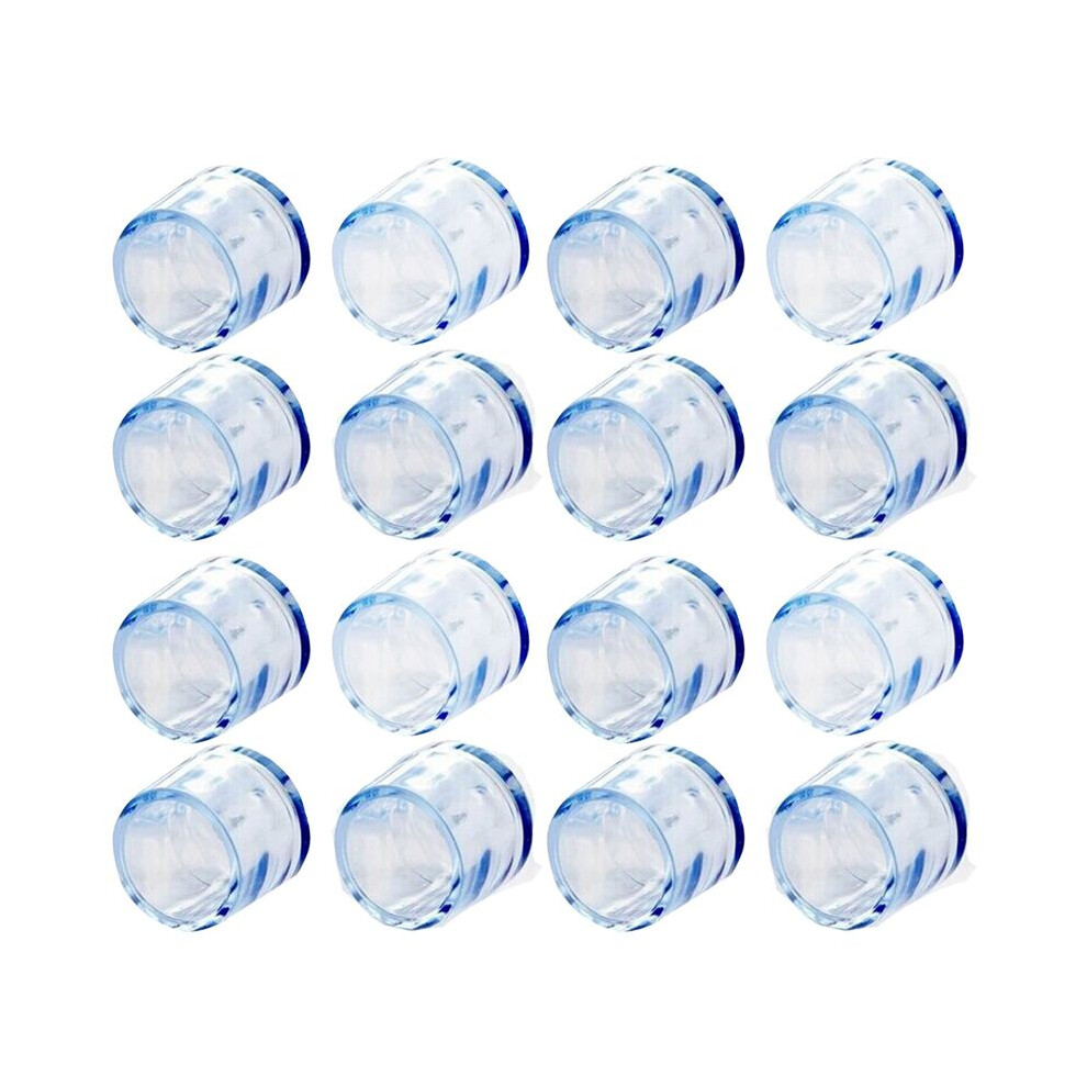 16Pcs Transparent Rubber Furniture Table Chair Leg 4851335352212