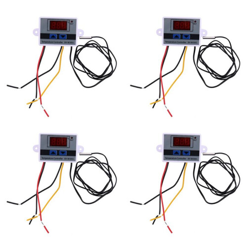 4X 10A AC110-220V Digital LED Temperature Controll