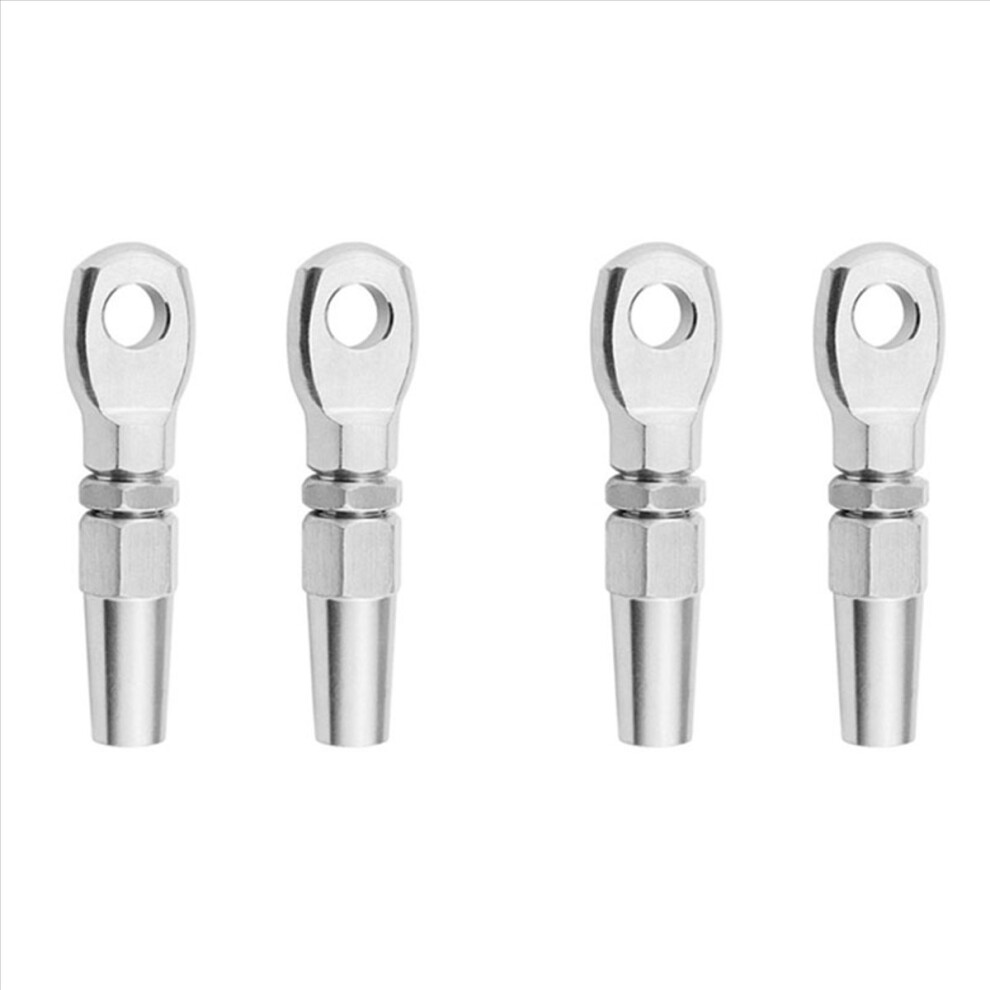 4Pcs Marine Grade 316 Stainless Steel Swageless Ey 4851335377772