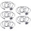 5X LS2208 RS232 Serial Cable CBA-R01-S07PAR Barcod 1