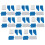40x Filter Set Suitable for Vacuum Cleaners Aqua + 4