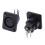 40Pcs Black XLR 3Pin Female Jack Panel Mount Chass 3