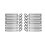 2 set Guitar Fingerboard Guards Stainless Steel Lu 2