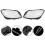 2X Front Headlight Head Light Lamp Lens Cover Shel 8