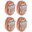 4X 8 Key Mini Kalimba Exquisite Finger Thumb Piano 1