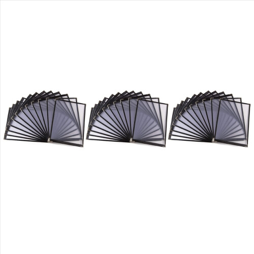 50 Pack of Menu Covers - Single Page, 2 View, Fits 1