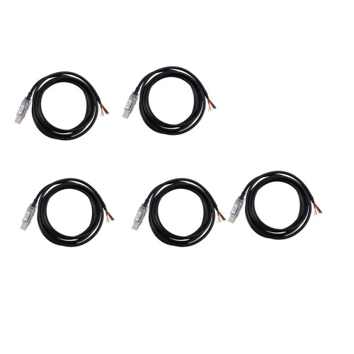 5X 1.8M Long Wire End,USB-Rs485-We-1800-Bt Cable,U