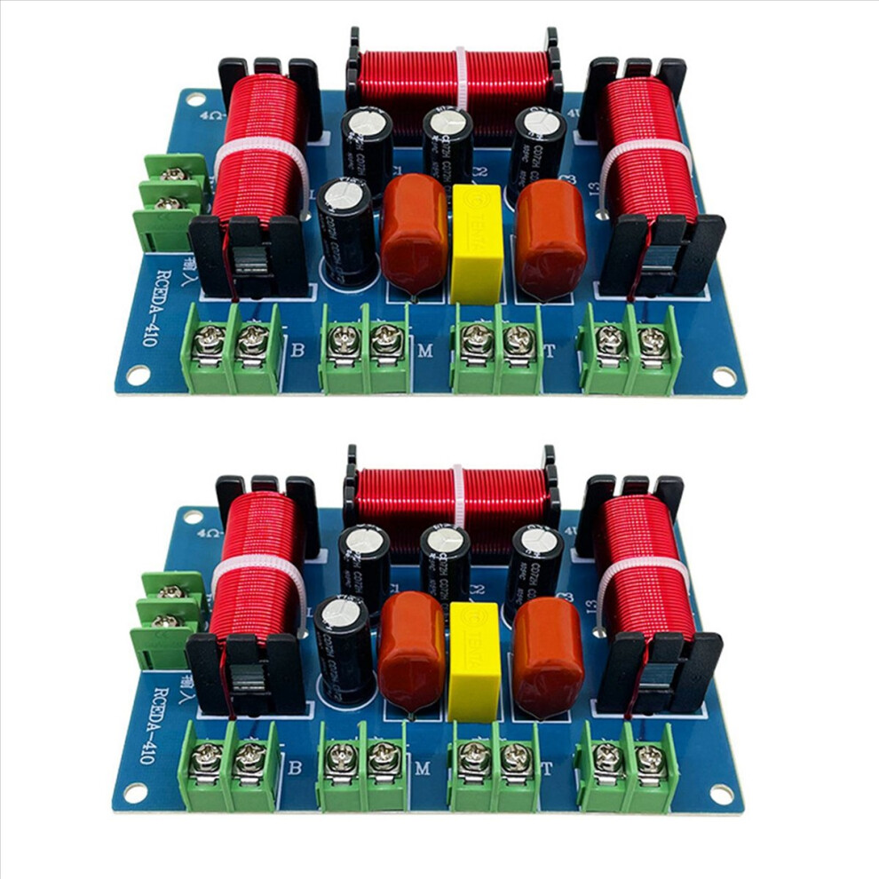 2X 200W Speaker Crossover Double Treble+Midrange+ 4851335375235