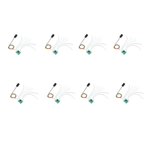 8X 3 Color Traffic Light Signals Ho Oo Scale Model