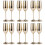 12Pcs Shatterproof Stainless Champagne Glasses Bru 2