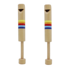 2X Wooden Flute Instruments Pulling Diacritical Ea