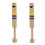 2X Wooden Flute Instruments Pulling Diacritical Ea 1