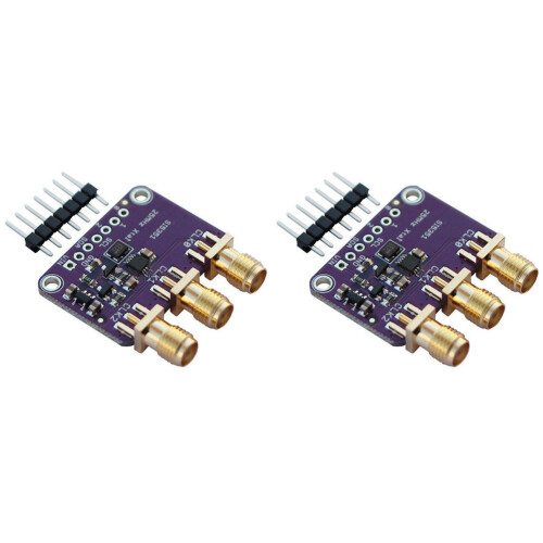 2X Si5351A 25Mhz Clock Generator Breakout Board 8K