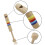 2X Wooden Flute Instruments Pulling Diacritical Ea 4
