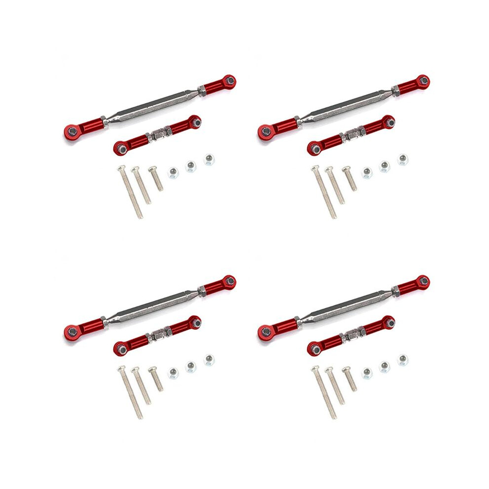 4X Metal Adjustable Steering Linkage Servo Link Pu 4851335371268