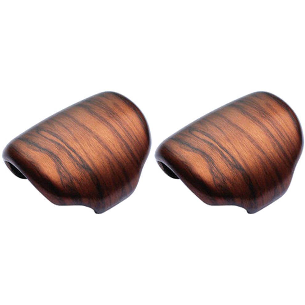 2X Abs Wood Gear Lever Shift Knob Cove Peach/Grain 4851335349052