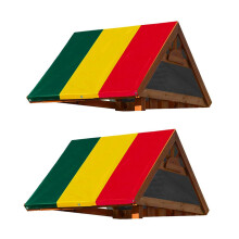 2Pcs 52 Inch x 90 Swing Set Replacement Tarp for P