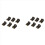 12PCS Brown Plastic Housing CR2032 Button Cell Bat 2