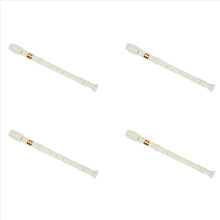 4X Students Plastic 8 Holes Flute Recorder W Clean