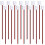 72Pcs 8mm 2 Pin LED Strip Light Connector for 8 mm 3