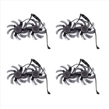4pair 87mm FDC10H12S9-C Video Card Cooling Fan for